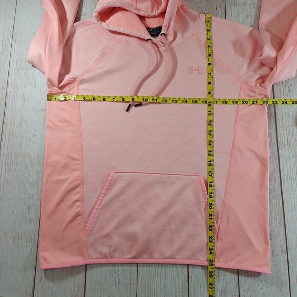 Under Armour Storm loose pullover fleece hoodie sz L - Picture 10 of 11